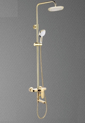Gold chrome Shower Column Set