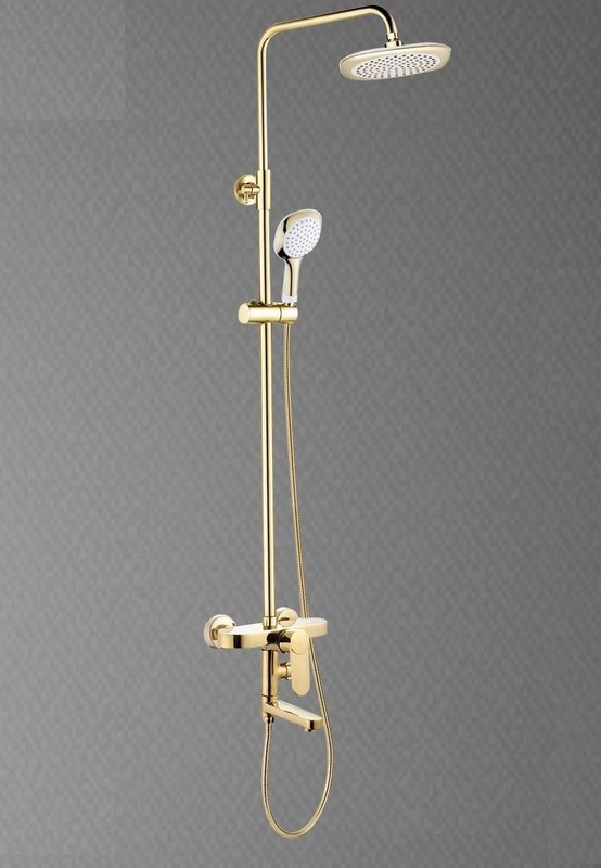 Gold chrome Shower Column Set
